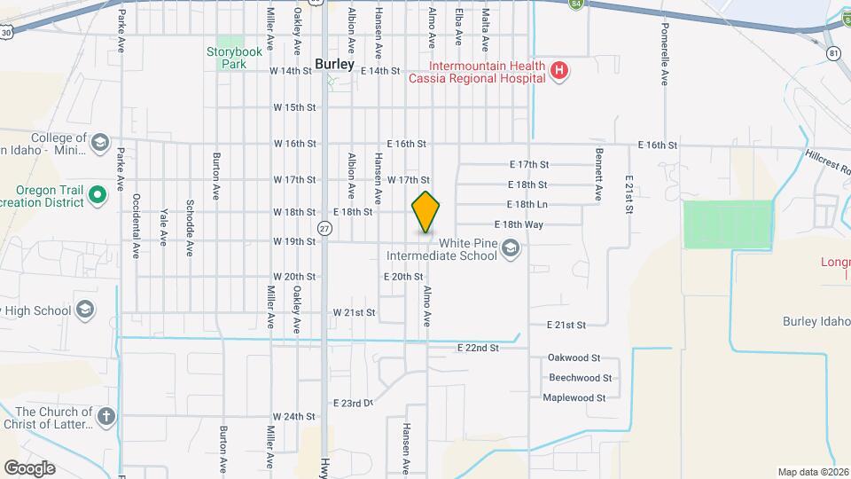 1842 Almo Ave Map and Location Details
