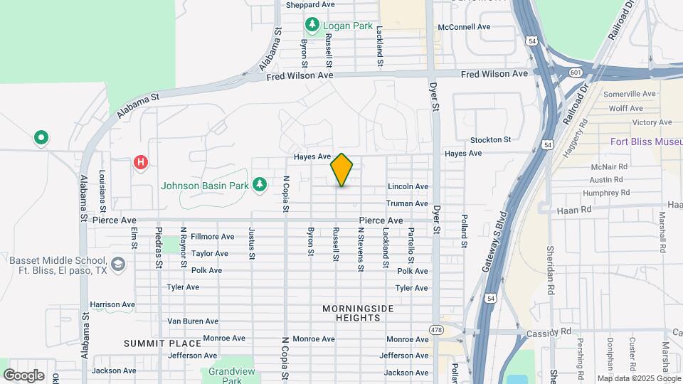 3600 Lincoln Ave Map and Location Details
