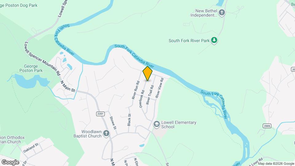 716 Overlook Rd Mapa y Detalles de la Ubicación