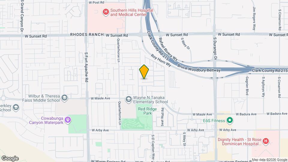 9056 Tony Ridge Ave Map and Location Details