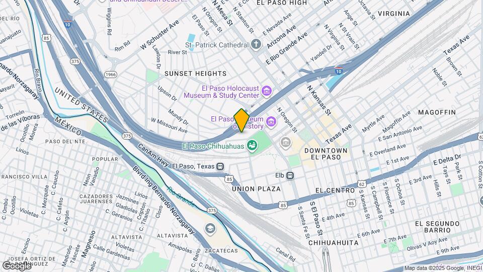 505 W Missouri Ave Map and Location Details