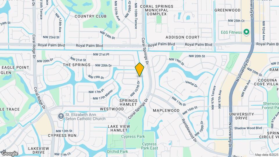 1911 NW 107th Dr Map and Location Details