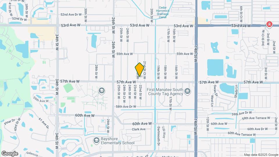 5631 23rd St W Map and Location Details