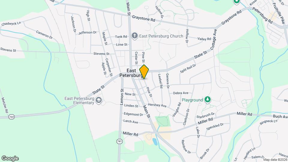 5972 Pine St Map and Location Details