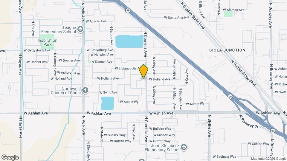 4244 N Brix Ave Map and Location Details