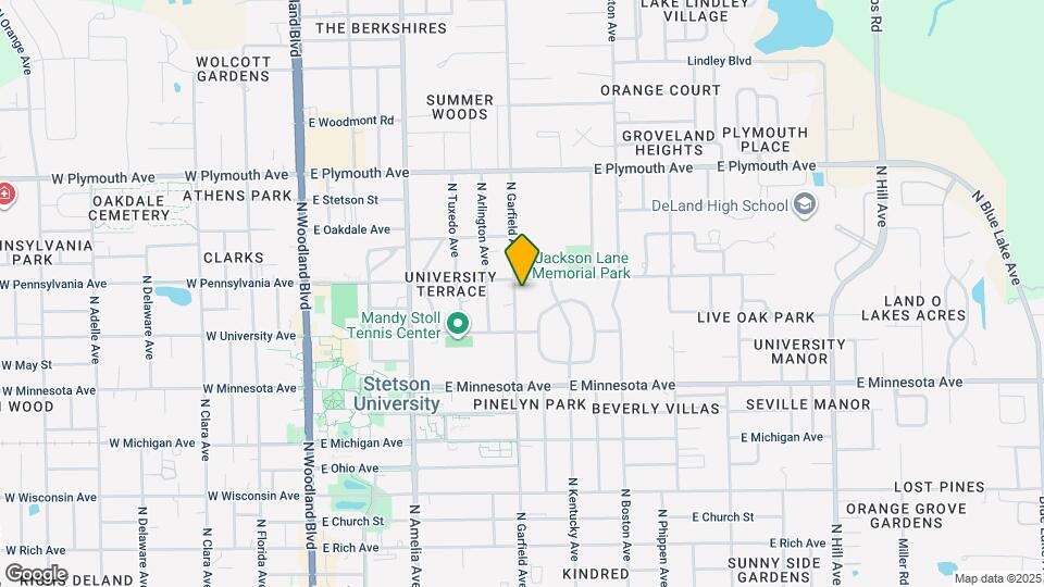 609 N Garfield Ave Map and Location Details