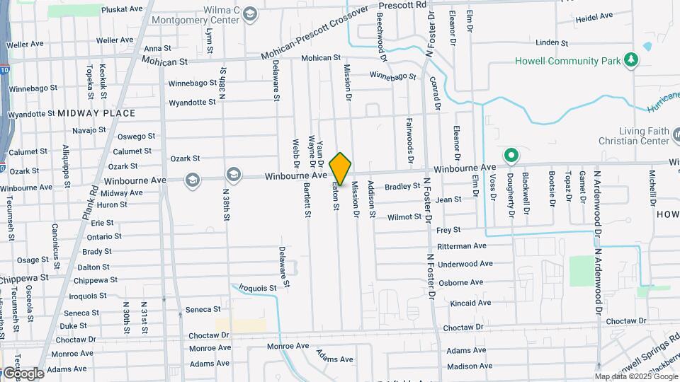 3220 Eaton St Map and Location Details
