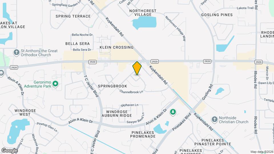 21007 Harvest Terrace Ln Map and Location Details