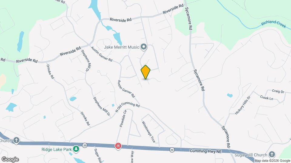 5400 Princeton Oaks Dr Map and Location Details