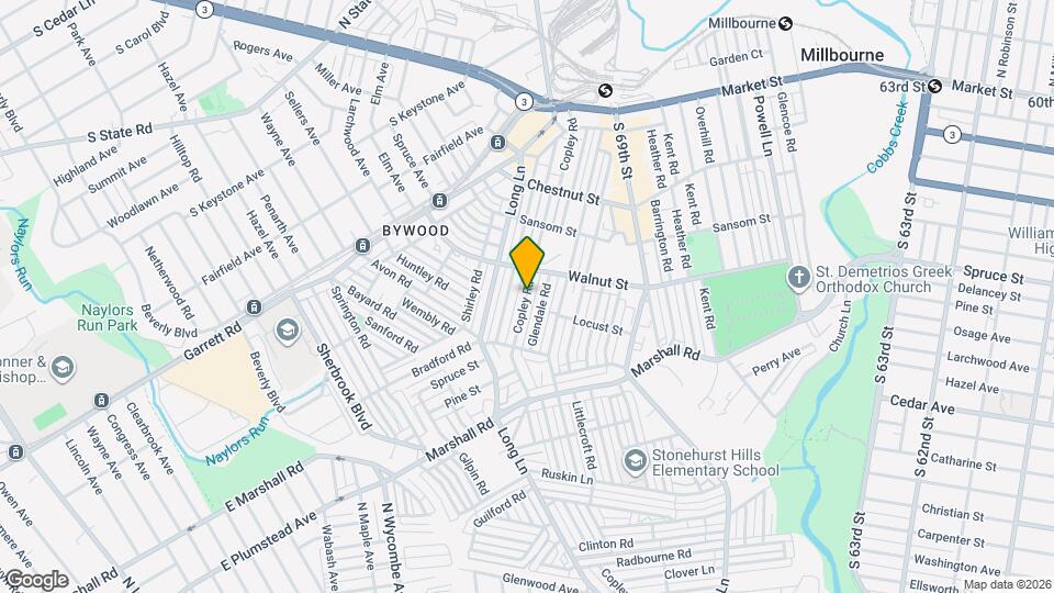 228 Copley Rd Map and Location Details