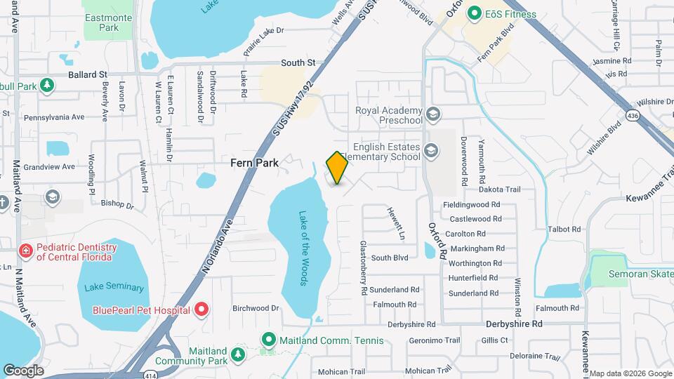 152 Carolwood Blvd Map and Location Details