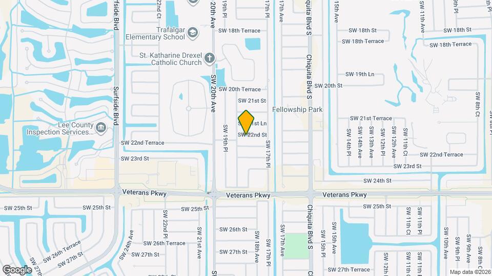 1814 SW 22nd St Mapa y Detalles de la Ubicación