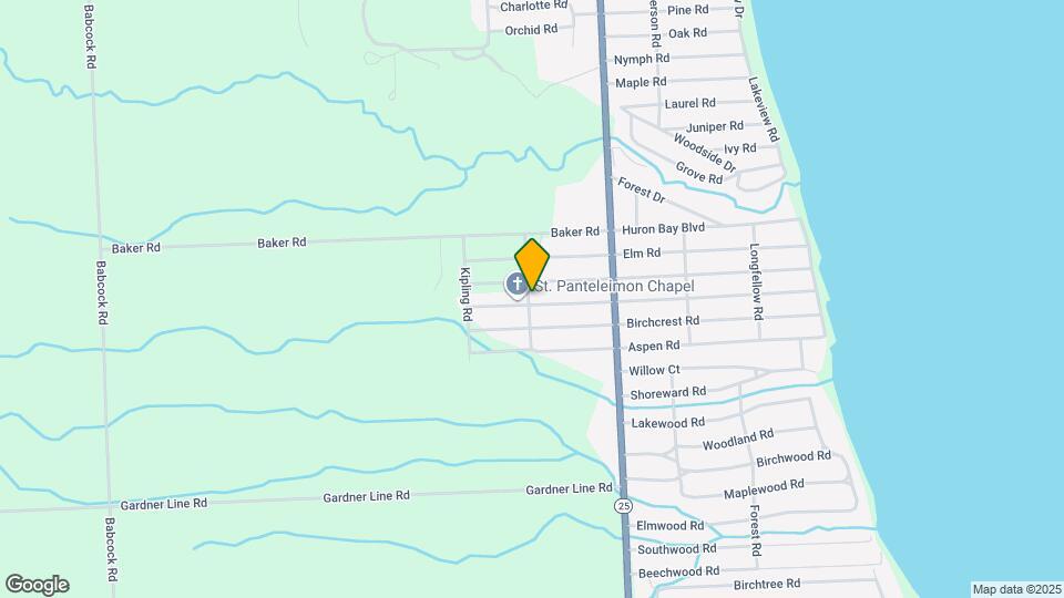 7153 Cedar Rd Map and Location Details