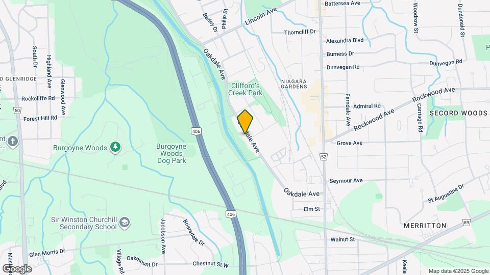 133 Oakdale Ave Map and Location Details