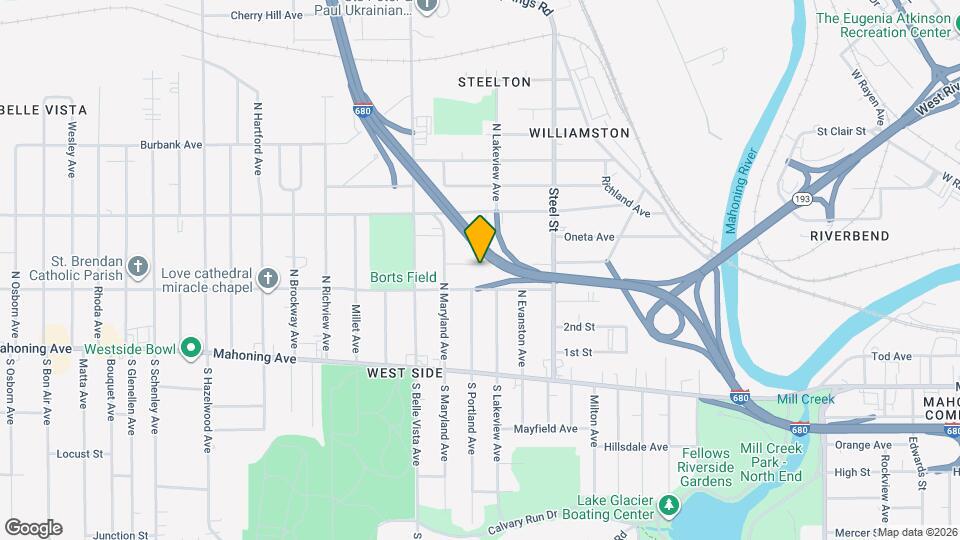 1719 Silliman St Map and Location Details