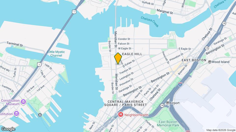 365 Meridian St Map and Location Details