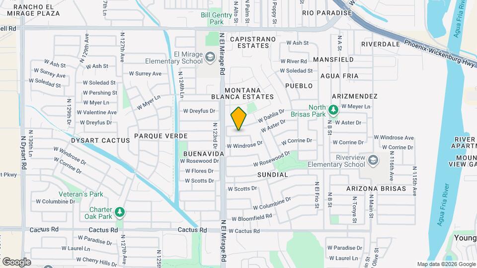 12230 W Aster Dr, Unit 102 Map and Location Details
