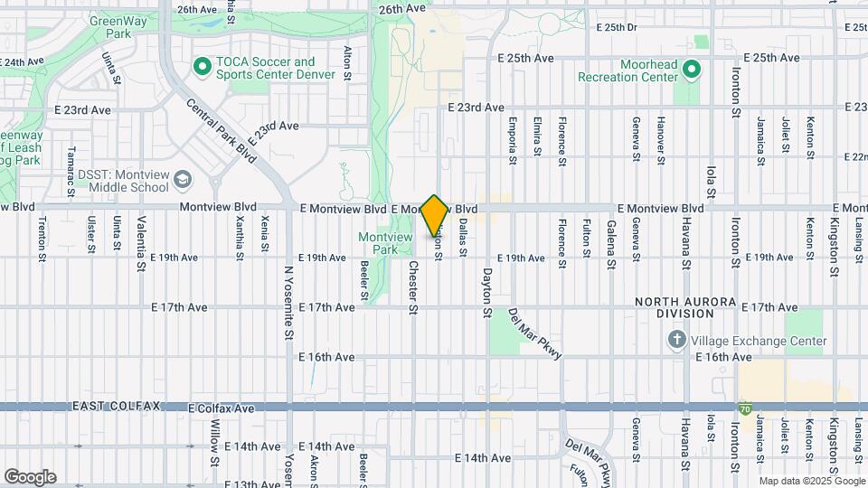 1921 Clinton St Map and Location Details