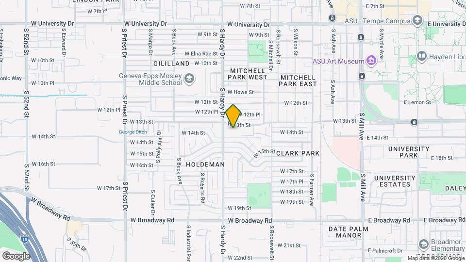 820 W 14th St Mapa y Detalles de la Ubicación