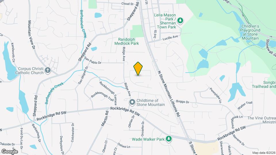 5351 Ridgemere Ct Map and Location Details