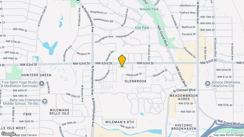 6325 Glenbrook Ct Map and Location Details
