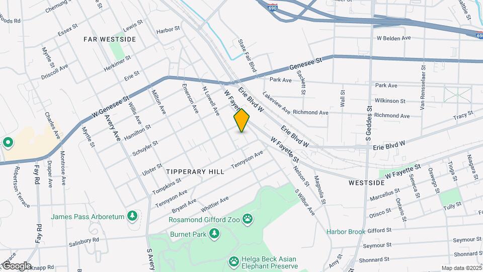 109 Crysler St Mapa y Detalles de la Ubicación