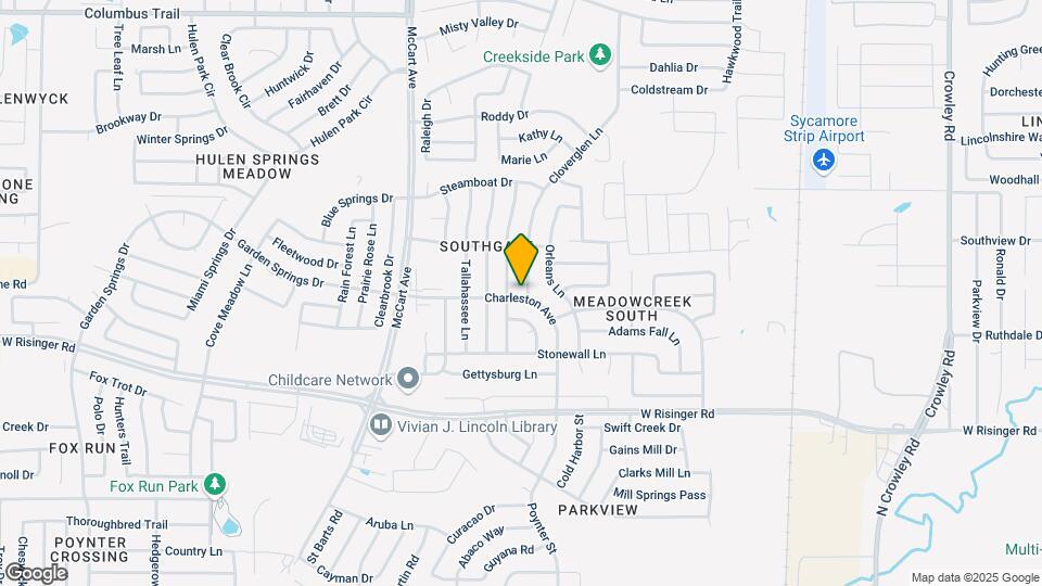 8440 Cloverglen Ln Map and Location Details