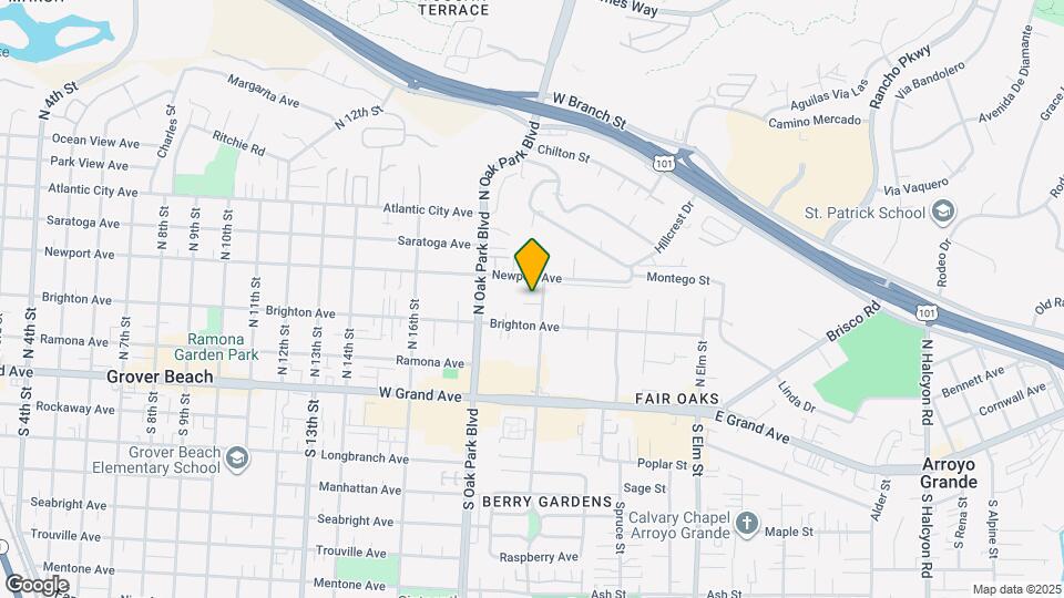 1961 Moss Beach Ct Map and Location Details