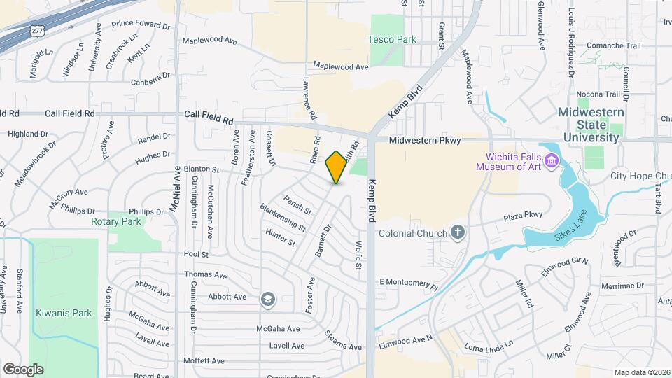 4123 Faith Rd Map and Location Details