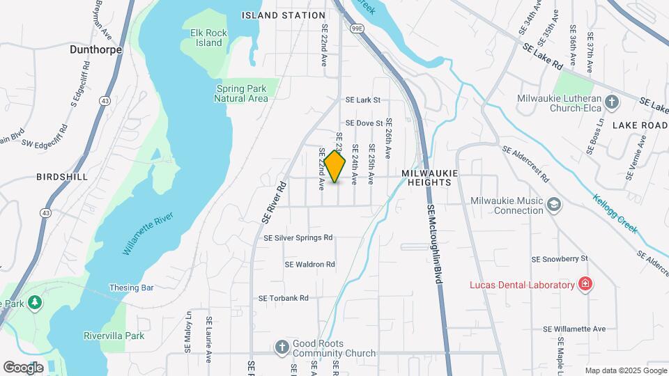 12839 SE 23rd Ave Map and Location Details