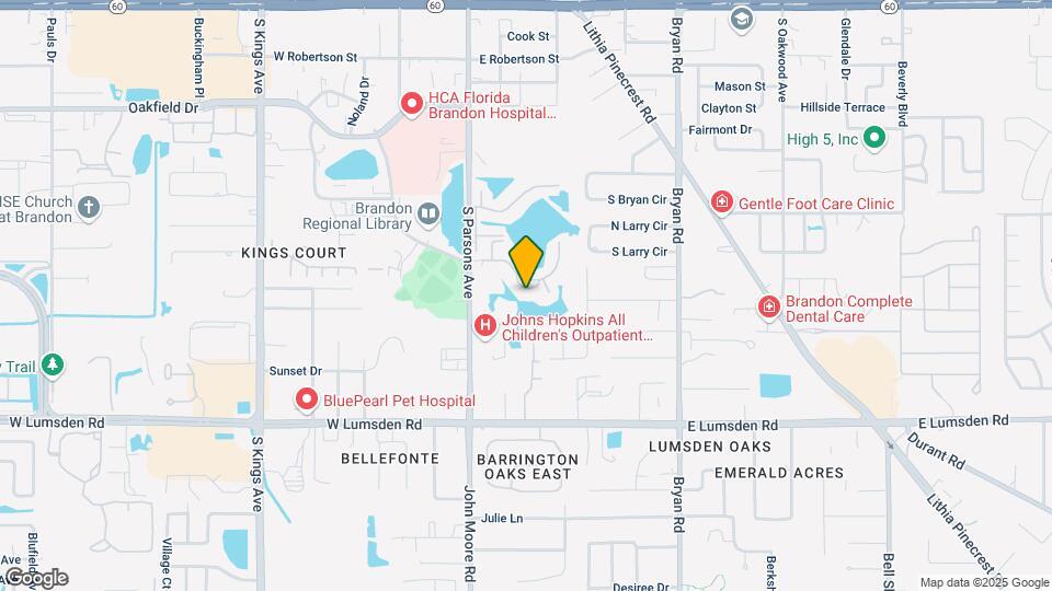 221 Lake Brook Cir Map and Location Details