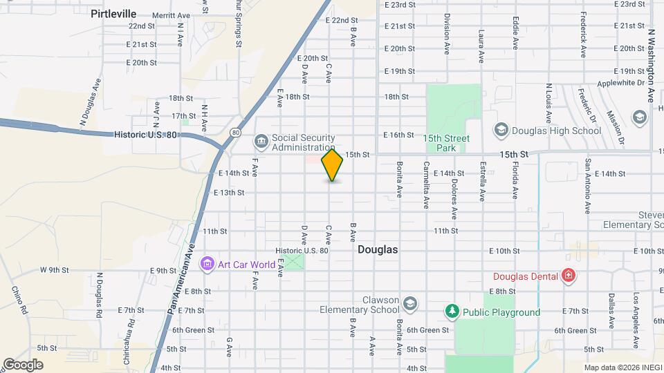 1313 C Ave Map and Location Details