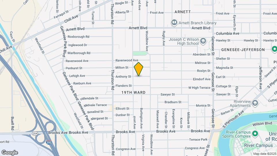 57 Anthony St Map and Location Details