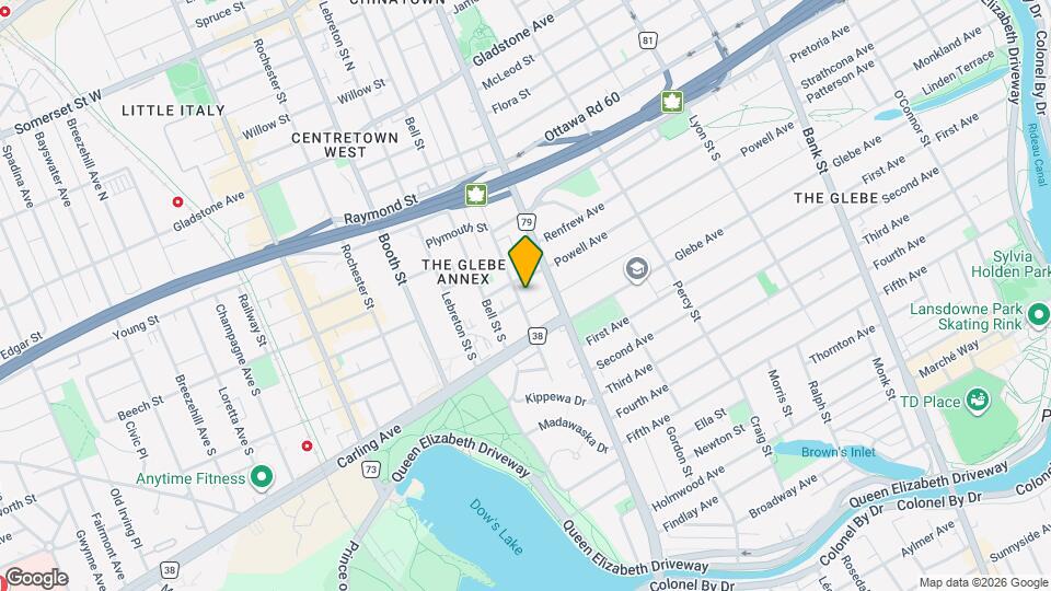 300 Powell Ave Map and Location Details