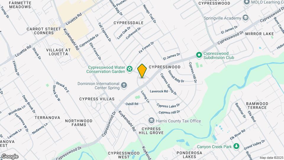 4114 Cypresswood Dr, Unit 1 Map and Location Details
