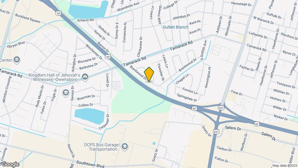 4028 Brentwood Dr, Unit 5 Mapa y Detalles de la Ubicación