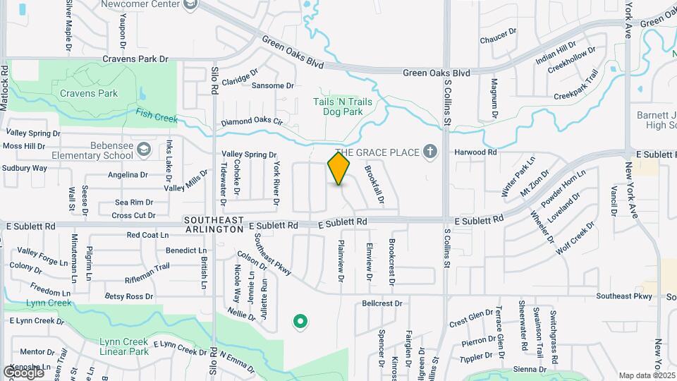 6108 Twin Maple Dr Map and Location Details
