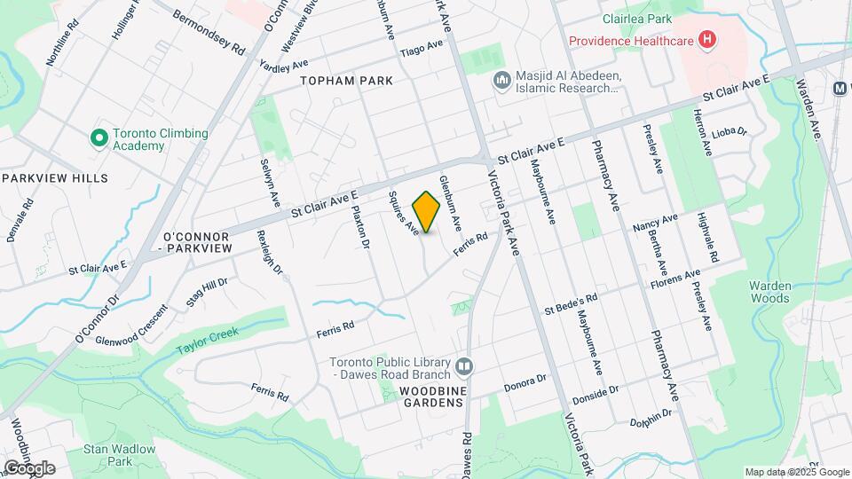 21 Squires Ave Map and Location Details