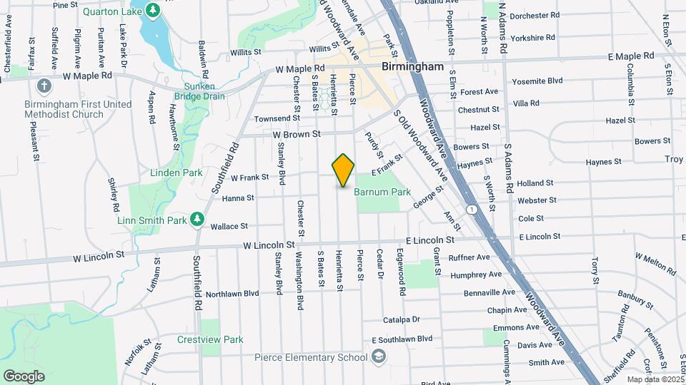 789 Henrietta St Map and Location Details
