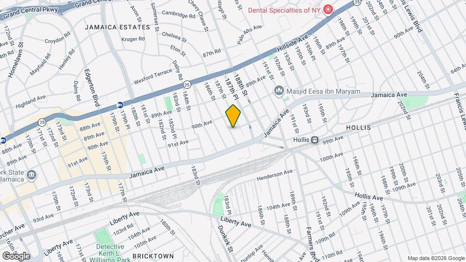 90-37 186th St Map and Location Details