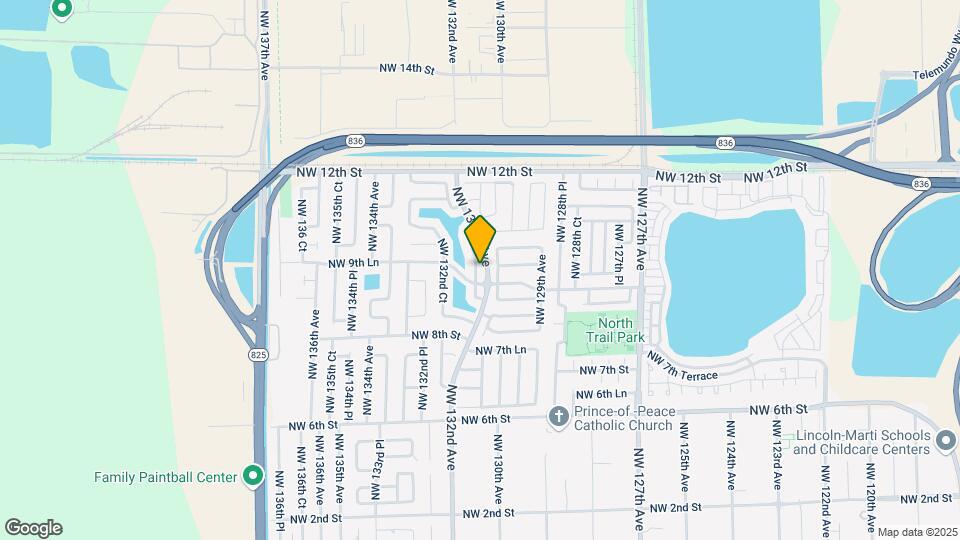 921 NW 132nd Ave W Map and Location Details