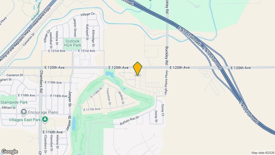 The Villages at Buffalo Run Mapa y Detalles de la Ubicación