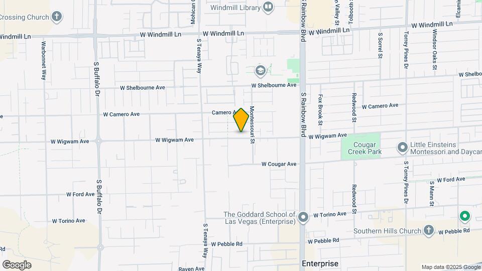 7171 Bold Rock Ave Map and Location Details