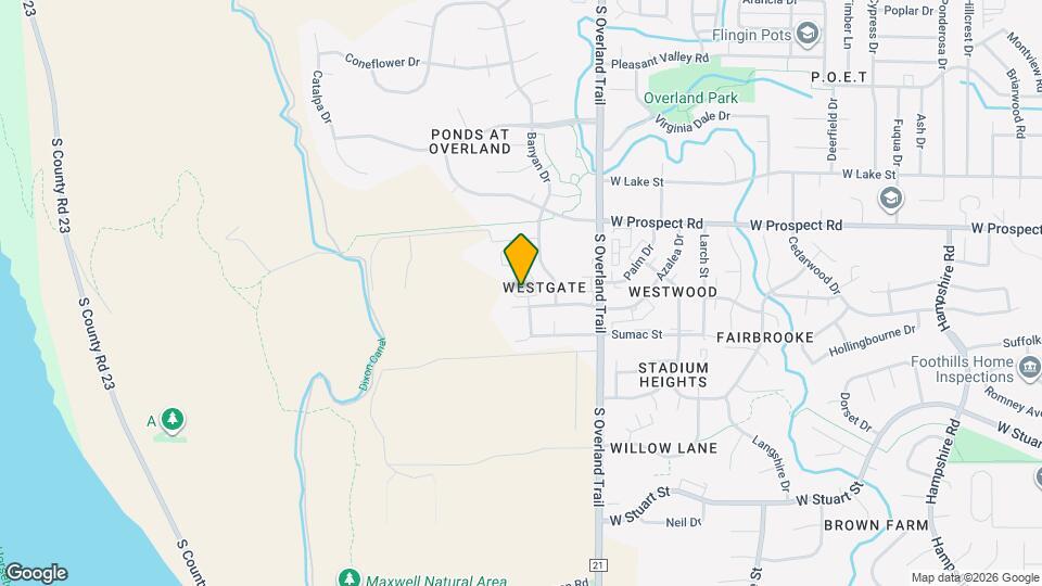 3200 Azalea Dr Map and Location Details