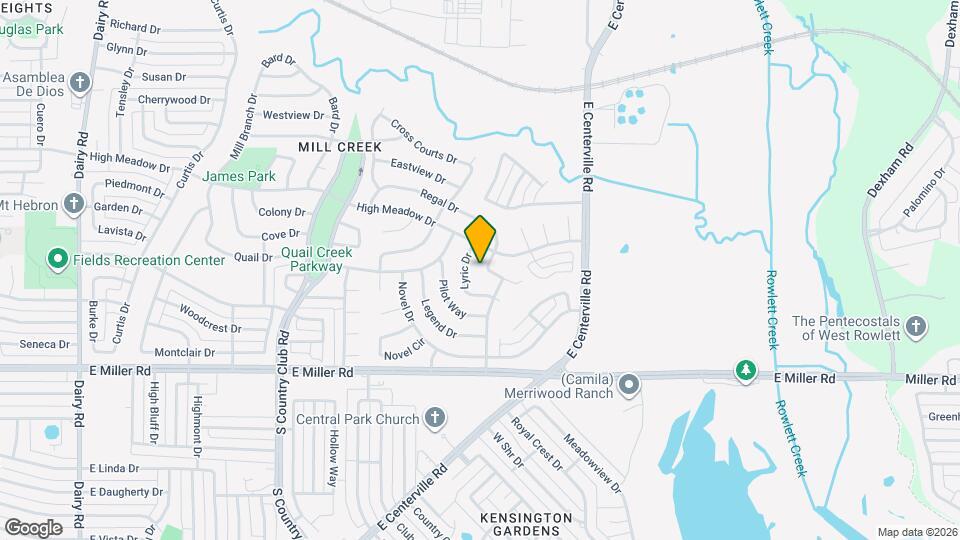 1814 Mesa Ct Map and Location Details