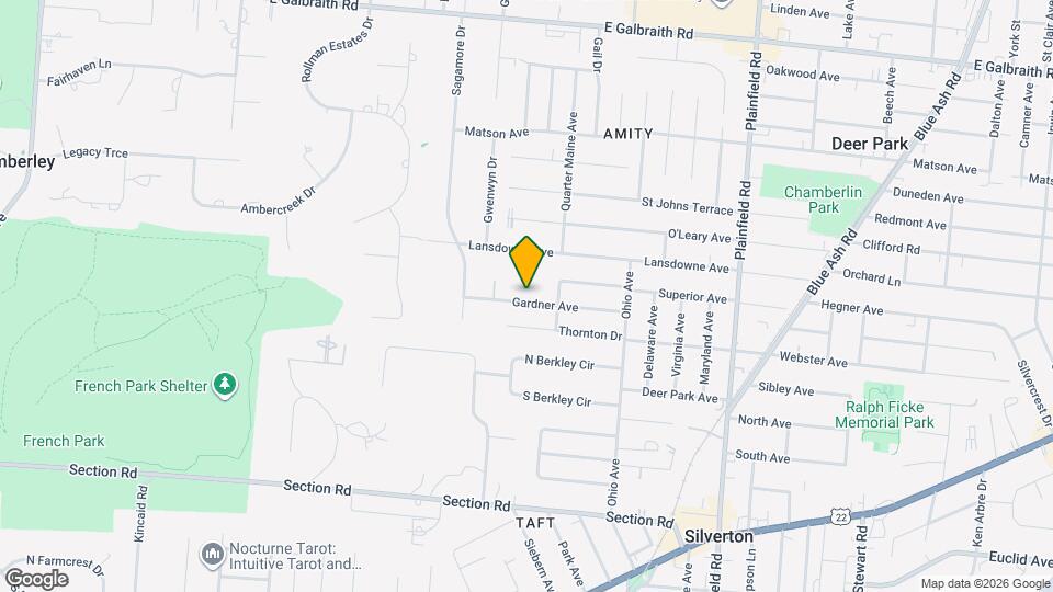 3806 Gardner Ave, Unit Apt #2 Mapa y Detalles de la Ubicación