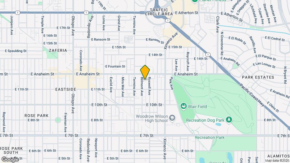 1200 Belmont Ave Map and Location Details