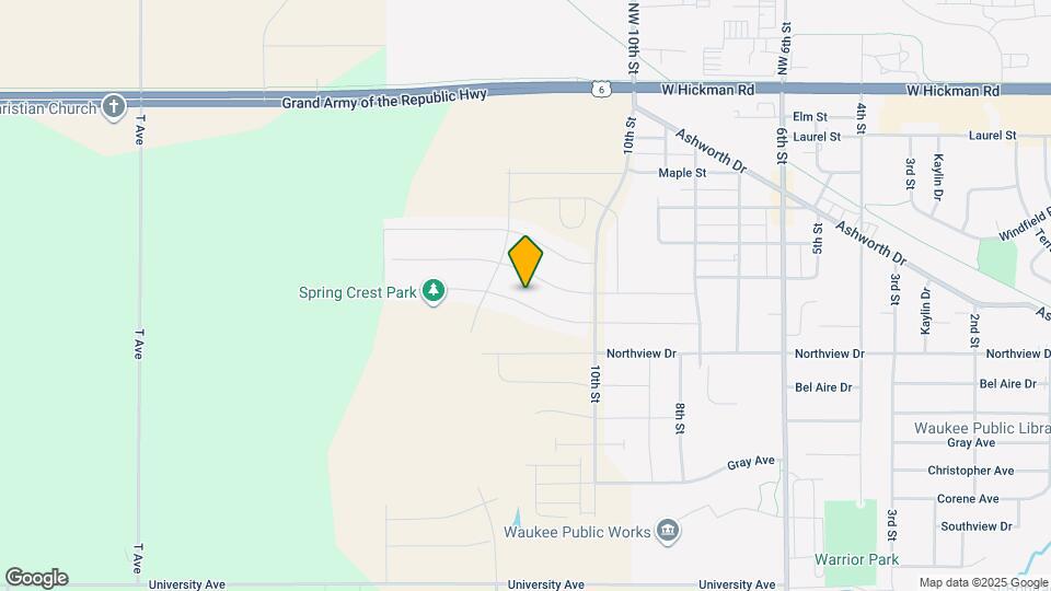 1060 Spruce St Map and Location Details