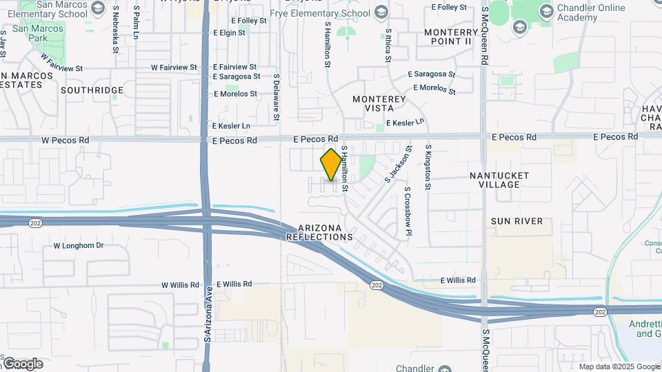 1164 S Maverick Ct Map and Location Details