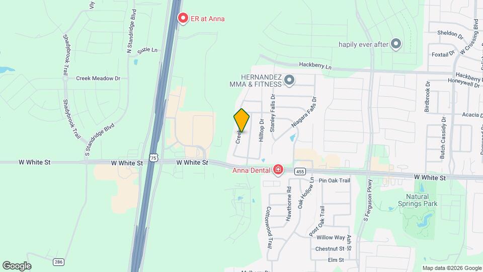 419 Creekview Dr Map and Location Details
